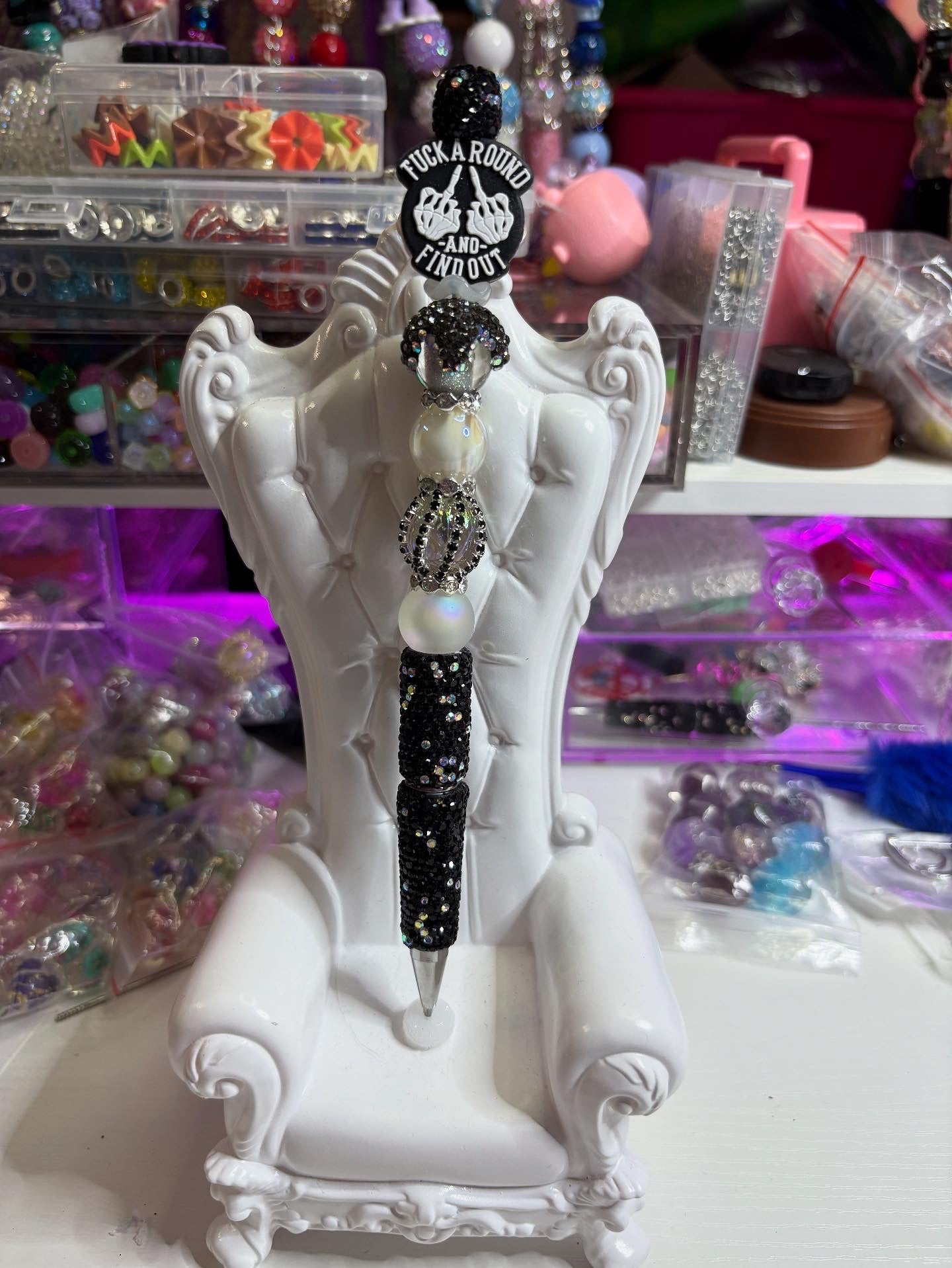 FAFO Pen (Full Bling)