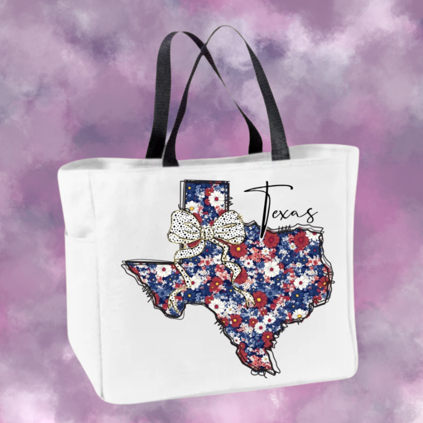 Texas Floral Tote