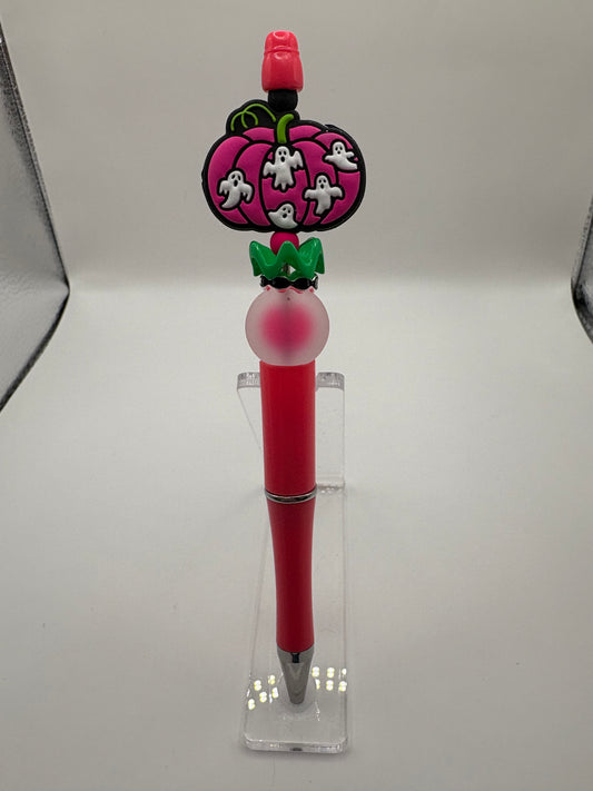Pink Ghost Pumpkin Pen 1