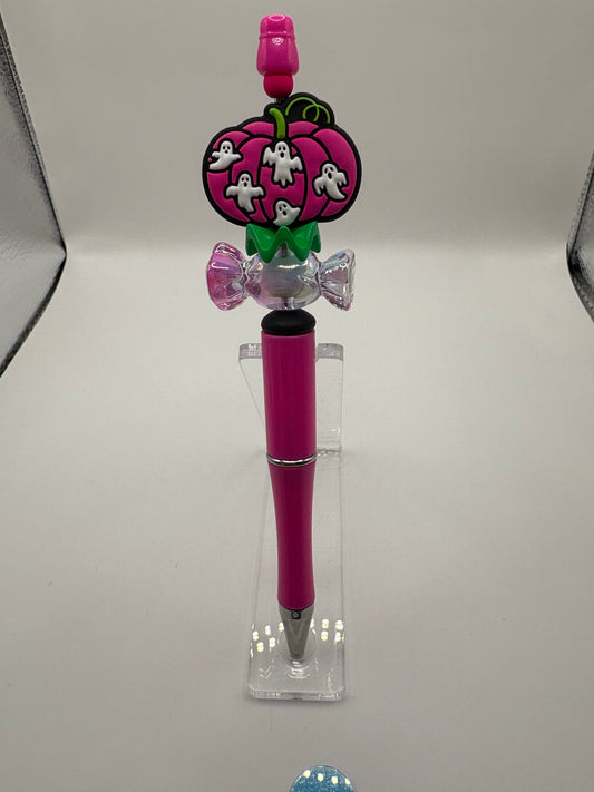 Pink Ghost Pumpkin Pen 2
