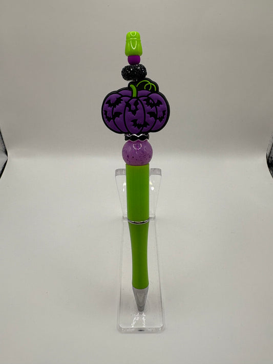 Purple Bat Pumpkin Pen
