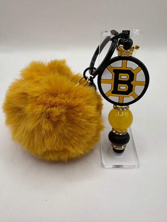 Boston Bruins Keychain