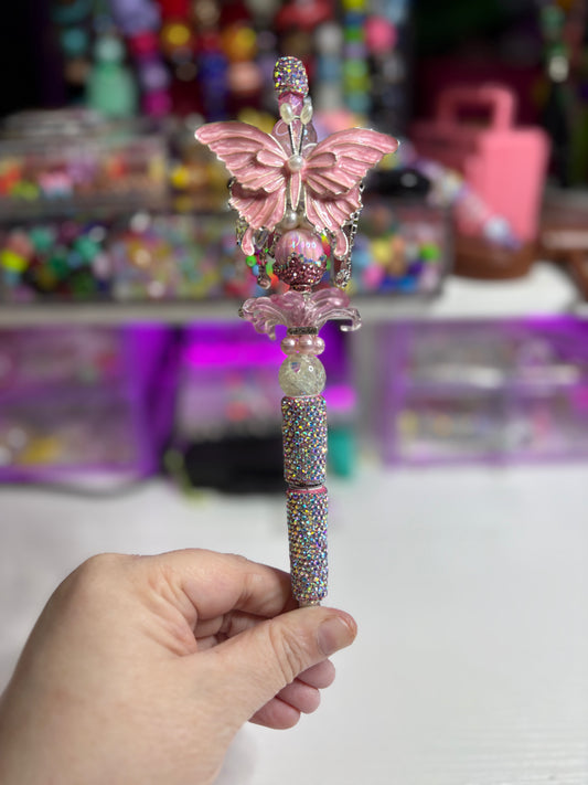Pink Butterfly Luxury Pen