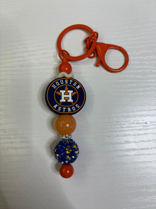 Astros Team Keychain